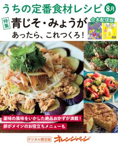 うちの定番食材レシピ8月 