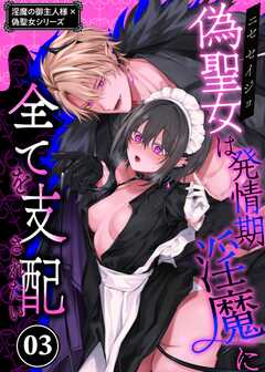 淫魔の御主人様×偽聖女シリーズ【分冊版】【白抜き修正版】 3 偽聖女は発情期淫魔に全てを支配されたい